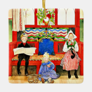 Ornement En Céramique Carl Larsson