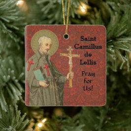 Ornement En Céramique Carré St. Camillus de Lellis (SAU 37)