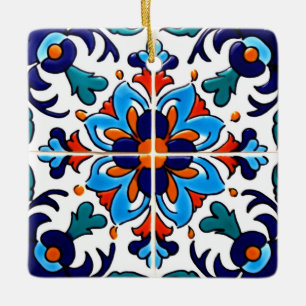 Ornement En Céramique Carrelage Talavera Mexicaine No 9