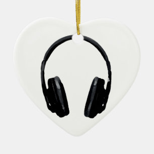 Ornement En Céramique Casque Pop Art
