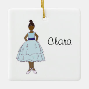 Ornement En Céramique Casse-Noisette Personnalisé Ballet Clara