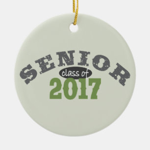Ornement En Céramique Catégorie supérieure du vert 2017