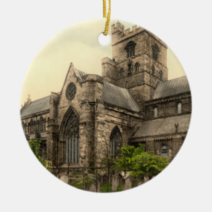 Ornement En Céramique Cathédrale de Carlisle, Cumbria, Angleterre