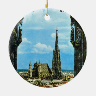 Ornement En Céramique Cathédrale de l'Autriche, Vienne, St Stephen