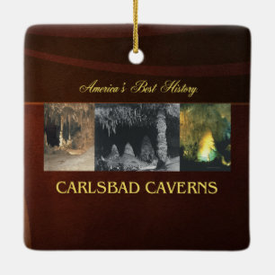 Ornement En Céramique Cavernes d'ABH Carlsbad