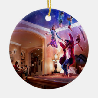 Ornement En Céramique Célébration abstraite de Peter Pan d'imaginaire
