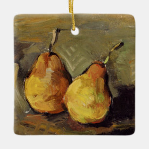 Ornement En Céramique Cezanne - Deux poires