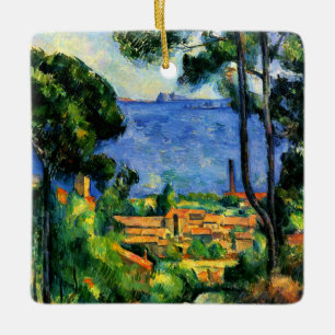 Ornement En Céramique Cezanne - Vue de l'Estaque,