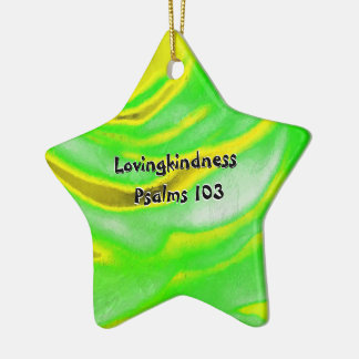 Ornement En Céramique Chapitre 103 de psaumes de Lovingkindness