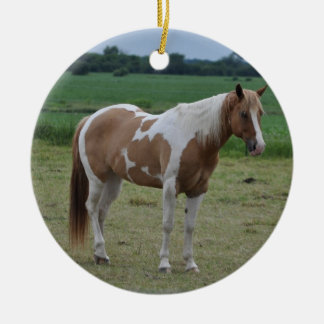 Ornement En Céramique Cheval