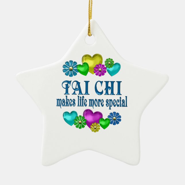 Ornement En Céramique Chi de Tai plus spécial (Devant)