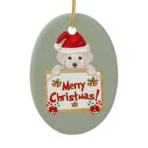 Chiot de Labrador de Noël ! Pour des amants de