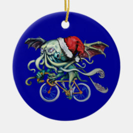 Ornement En Céramique Christmas Cthulhu