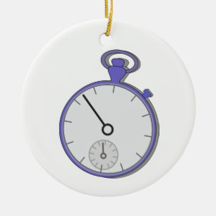Ornement En Céramique Chronomètre
