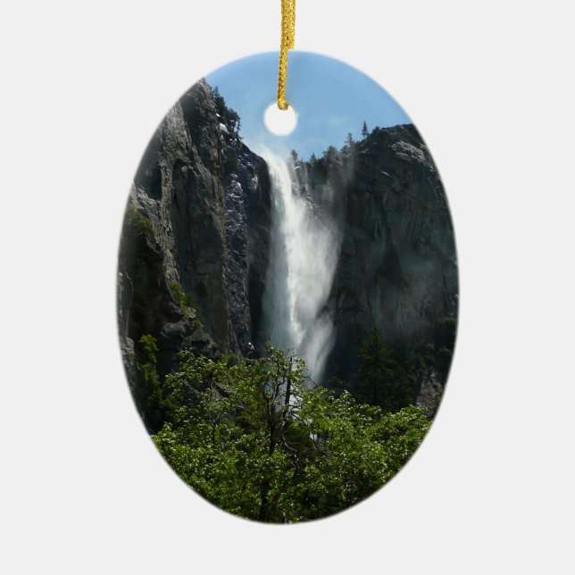 Ornement En Céramique Chutes de Bridalveil au parc national Yosemite (Devant)