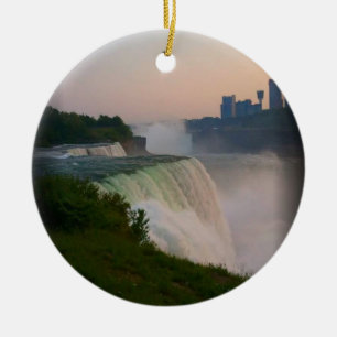 Ornement En Céramique Chutes du Niagara