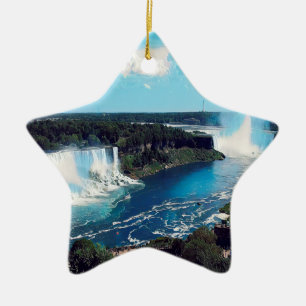 Ornement En Céramique CHUTES NIAGARA - Vue