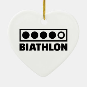 Ornement En Céramique Cible de biathlon