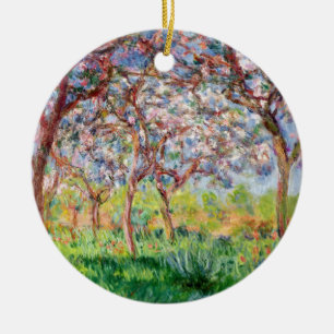 Ornement En Céramique Claude Monet   Printemps un Giverny
