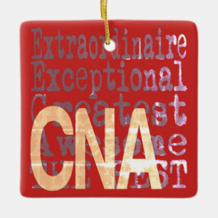 Ornement En Céramique CNA Extraordinaire