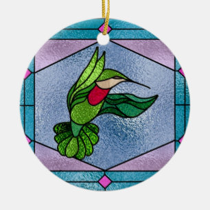 Ornement En Céramique Colibri