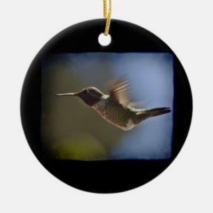 Ornement En Céramique Colibri volant