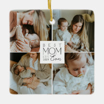 Collage de photos de Noël pour maman