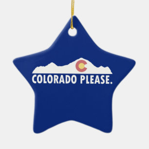 Ornement En Céramique Colorado please