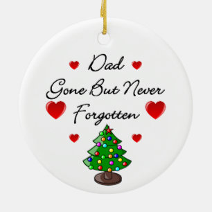 Ornement en céramique commémoratif d'arbre de Noël