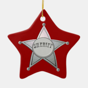 Ornement En Céramique Conception personnalisée de l'officier étoilé de l