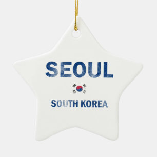 Ornement En Céramique Conceptions de Séoul Corée du Sud