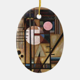 Ornement En Céramique Construction adoucie Kandinsky