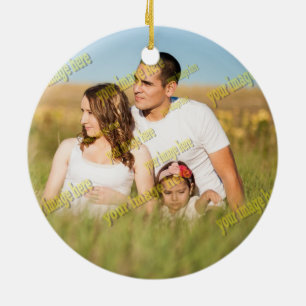 Ornement En Céramique Cool Family Stylish Fab