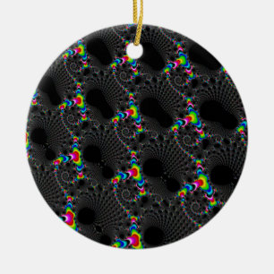Ornement En Céramique Coraux - Mandelbrot