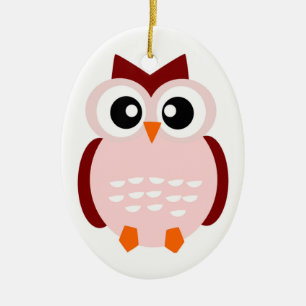 ORNEMENT EN CÉRAMIQUE COUPER OWL