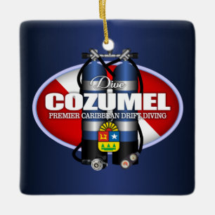 Ornement En Céramique Cozumel (ST)