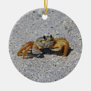Ornement En Céramique Crabe de fantôme