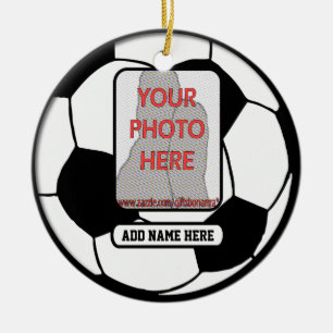 Ornement En Céramique Créez un cadeau unique du football