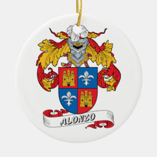 Ornement En Céramique Crête de famille d'Alonso