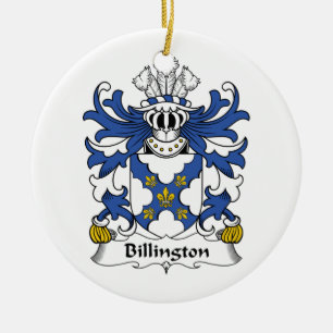 Ornement En Céramique Crête de famille de Billington
