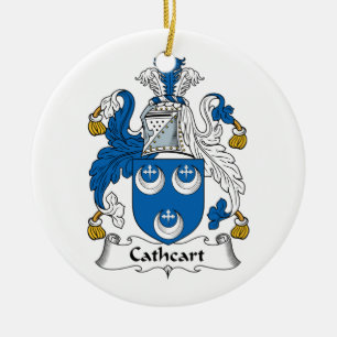 Ornement En Céramique Crête de famille de Cathcart