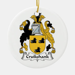 Ornement En Céramique Crête de famille de Cruikshank