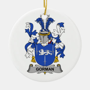 Ornement En Céramique Crête de famille de Gorman