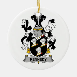 Ornement En Céramique Crête de famille de Kennedy