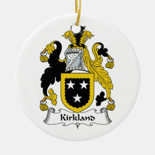 Ornement En Céramique Crête de famille de Kirkland