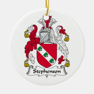 Ornement En Céramique Crête de famille de Stephenson