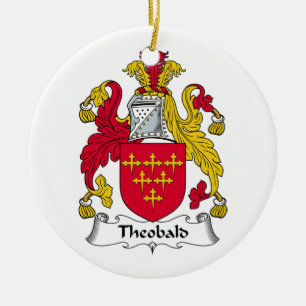 Ornement En Céramique Crête de famille de Theobald