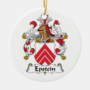 Ornement En Céramique Crête de famille d'Epstein