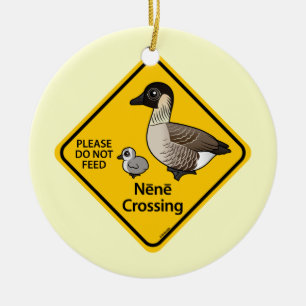 Ornement En Céramique Croisement de Nene