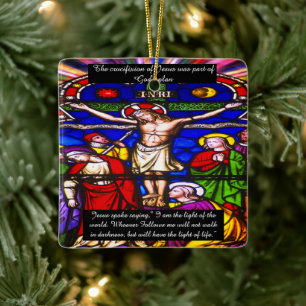 Ornement En Céramique Crucifixion de Jésus